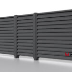 Ламели для забора жалюзи Luxe V RAL 7024 – порошковое покрытие, толщина 0,45 мм в Ижевске  | фото 6