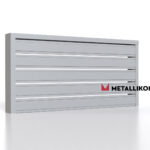 Планкен для забора 120 mm RAL 7004 – покрытие порошковое, толщина 0,45 мм в Ижевске  | фото 4