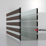 Планкен для забора Printec под дерево 120 mm RAL 7035 – покрытие порошковое, толщина 0,45 мм в Ижевске  | фото 4