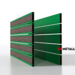 Планкен для забора Printec под дерево 120 mm RAL 6010 – покрытие матовое, толщина 0,45 мм в Ижевске  | фото 4
