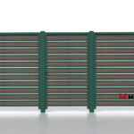 Планкен для забора Printec под дерево 120 mm RAL 6005 – покрытие порошковое, толщина 0,45 мм в Ижевске  | фото 6
