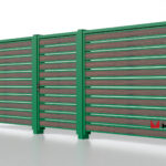 Планкен для забора Printec под дерево 120 mm RAL 6002 – покрытие порошковое, толщина 0,45 мм в Ижевске  | фото 5