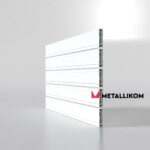 Планкен для забора ранчо 120 mm RAL 9003 – покрытие порошковое, толщина 0,45 мм в Ижевске  | фото 2