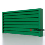Ламели для забора жалюзи Premium U RAL 6002 – покрытие матовое, толщина 0,45 мм в Ижевске  | фото 2