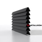 Ламели для забора жалюзи Premium U RAL 7024 – покрытие полиэстер, толщина 0,45 мм в Ижевске  | фото 2